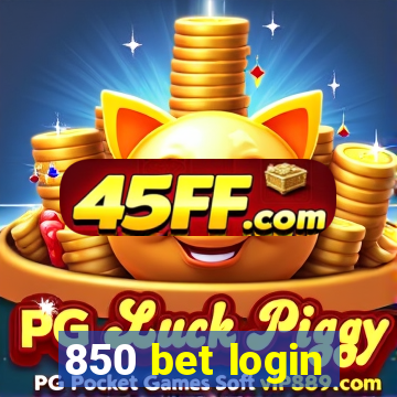 850 bet login